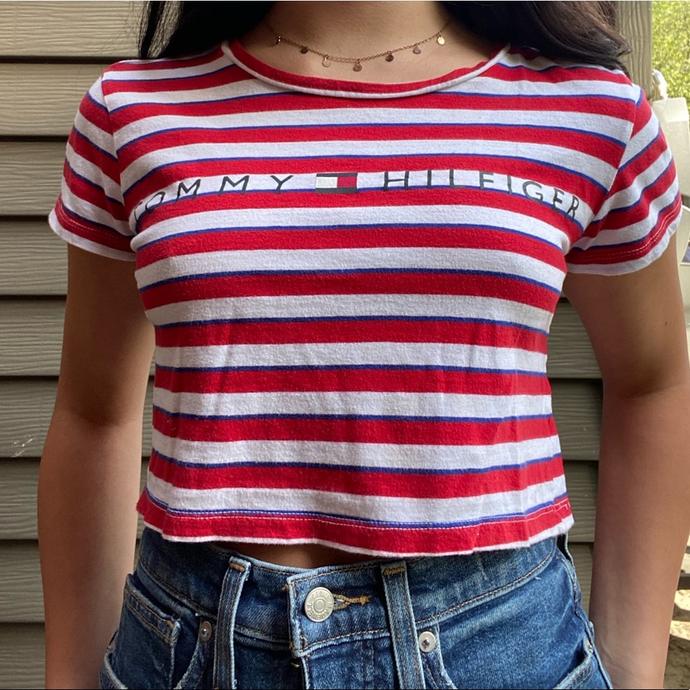 Tommy Hilfiger Cropped Shirt